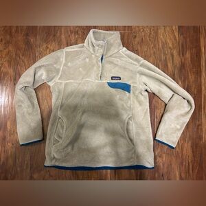 Patagonia Fleece Pullover With Polartech Women’s Size Large